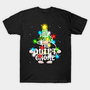 The Quiet Gnome Christmas Matching Family Shirt T-Shirt